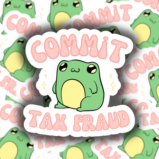 Commit Tax Fraud Frog