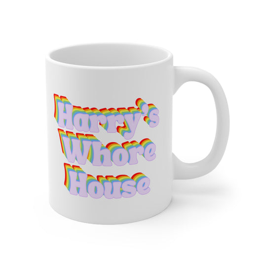 Harry's Whore House Ceramic Coffee Cup 11oz